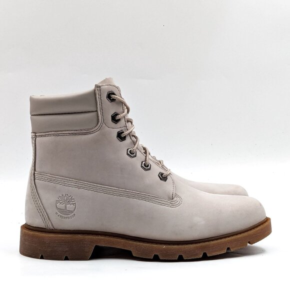 Timberland Women Linden Woods Lace-up 6 in Light Taupe Combat boots size 8 - Picture 11 of 11